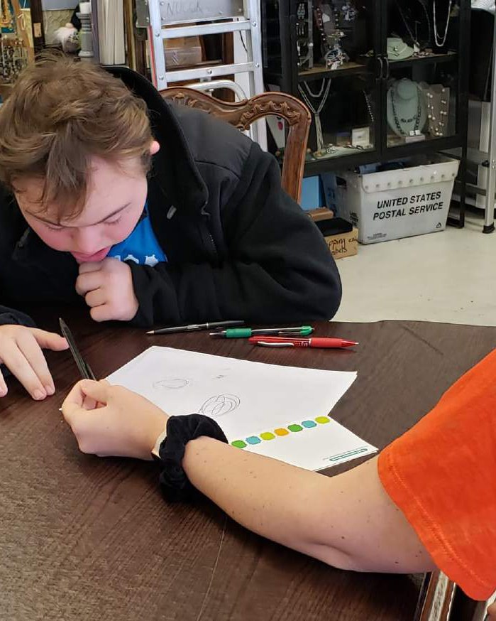 A ZABS Place graduate at work