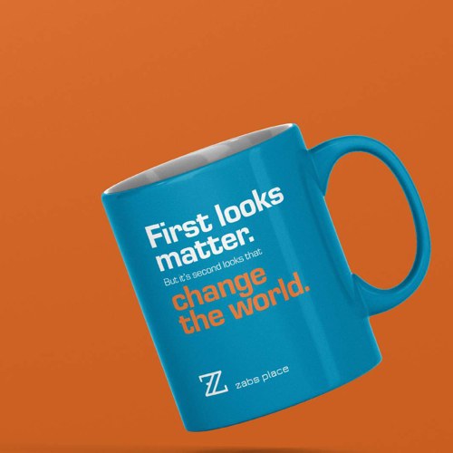 ZABS Place branded mug